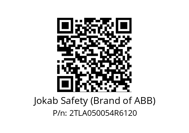   Jokab Safety (Brand of ABB) 2TLA050054R6120