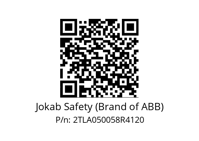   Jokab Safety (Brand of ABB) 2TLA050058R4120