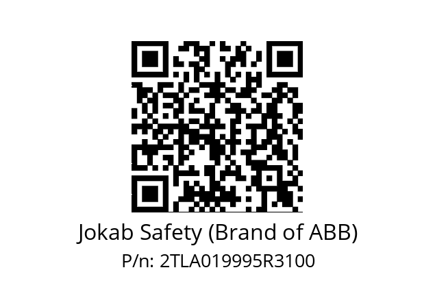   Jokab Safety (Brand of ABB) 2TLA019995R3100