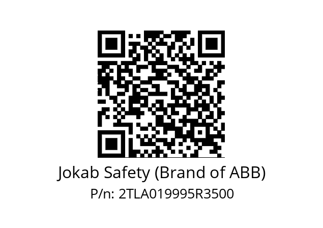   Jokab Safety (Brand of ABB) 2TLA019995R3500