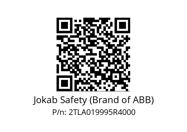   Jokab Safety (Brand of ABB) 2TLA019995R4000