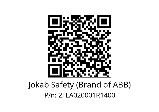   Jokab Safety (Brand of ABB) 2TLA020001R1400