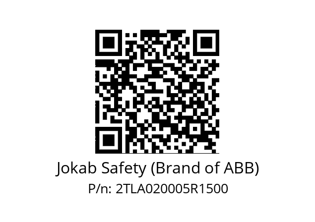   Jokab Safety (Brand of ABB) 2TLA020005R1500