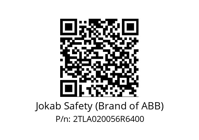   Jokab Safety (Brand of ABB) 2TLA020056R6400