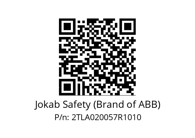   Jokab Safety (Brand of ABB) 2TLA020057R1010