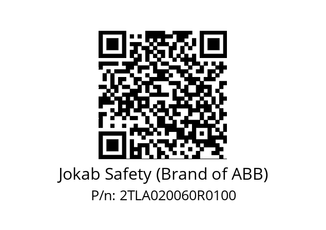   Jokab Safety (Brand of ABB) 2TLA020060R0100