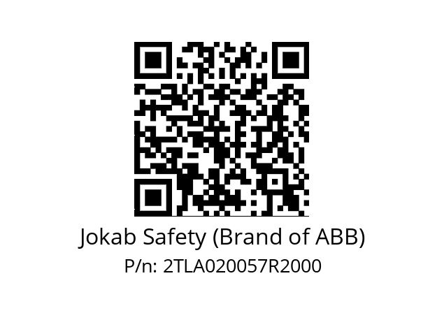   Jokab Safety (Brand of ABB) 2TLA020057R2000