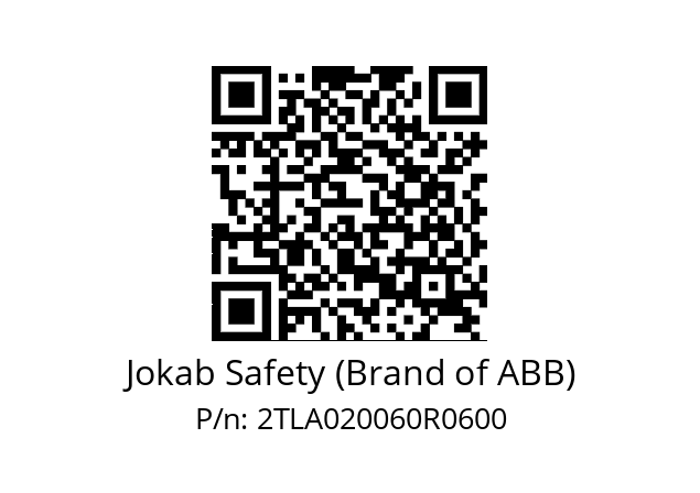   Jokab Safety (Brand of ABB) 2TLA020060R0600