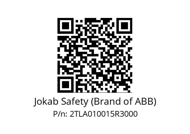   Jokab Safety (Brand of ABB) 2TLA010015R3000