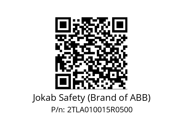   Jokab Safety (Brand of ABB) 2TLA010015R0500