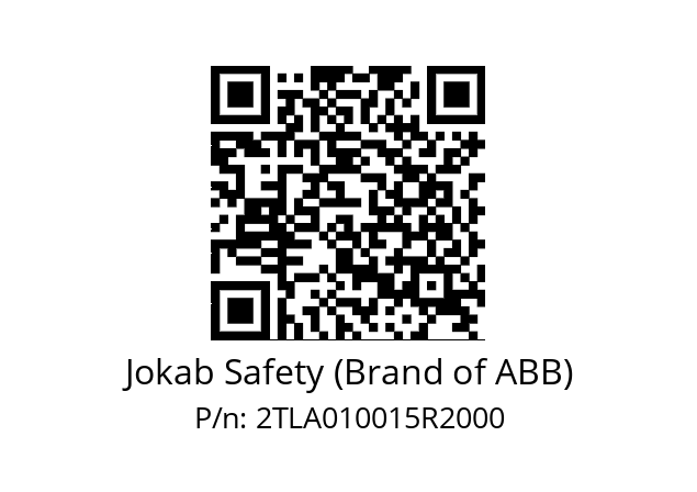   Jokab Safety (Brand of ABB) 2TLA010015R2000