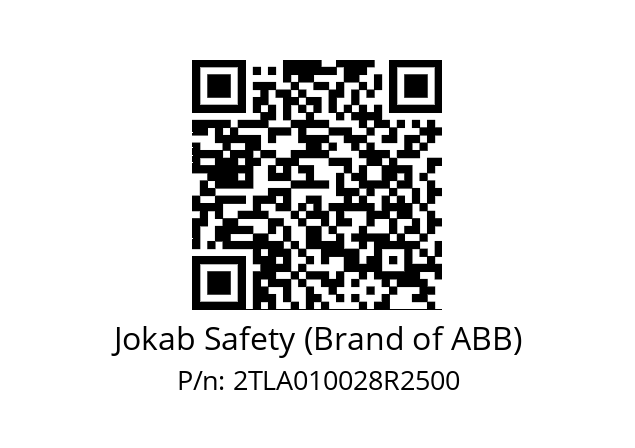   Jokab Safety (Brand of ABB) 2TLA010028R2500