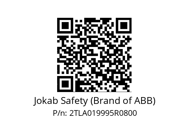   Jokab Safety (Brand of ABB) 2TLA019995R0800