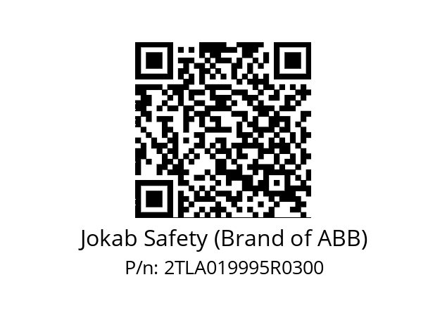   Jokab Safety (Brand of ABB) 2TLA019995R0300