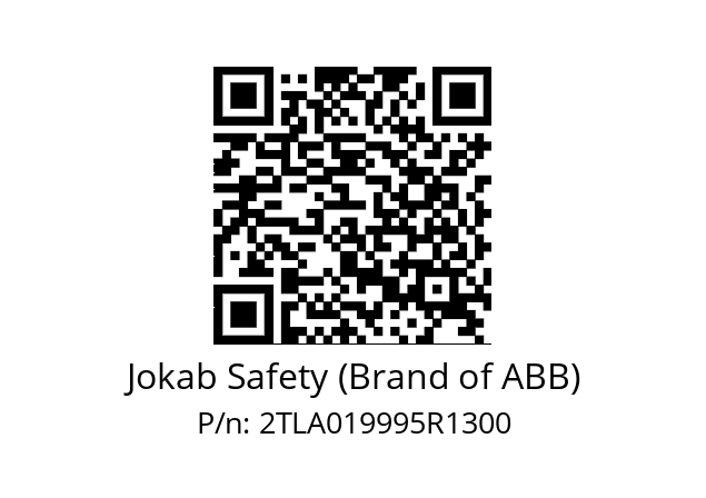   Jokab Safety (Brand of ABB) 2TLA019995R1300