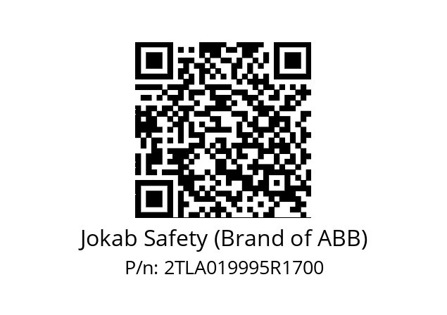   Jokab Safety (Brand of ABB) 2TLA019995R1700