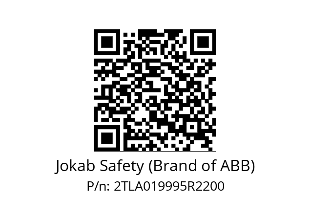   Jokab Safety (Brand of ABB) 2TLA019995R2200