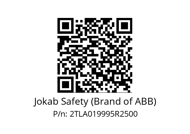   Jokab Safety (Brand of ABB) 2TLA019995R2500