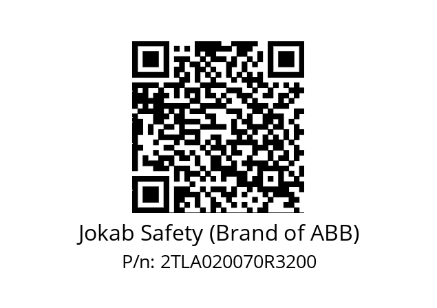   Jokab Safety (Brand of ABB) 2TLA020070R3200