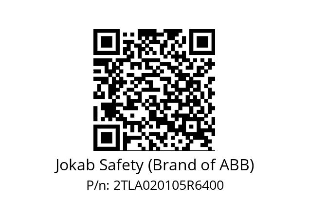   Jokab Safety (Brand of ABB) 2TLA020105R6400