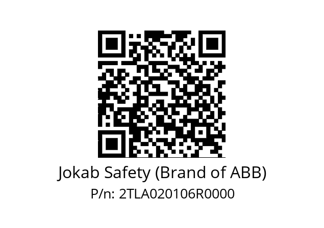   Jokab Safety (Brand of ABB) 2TLA020106R0000