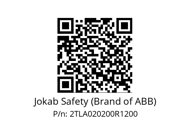   Jokab Safety (Brand of ABB) 2TLA020200R1200