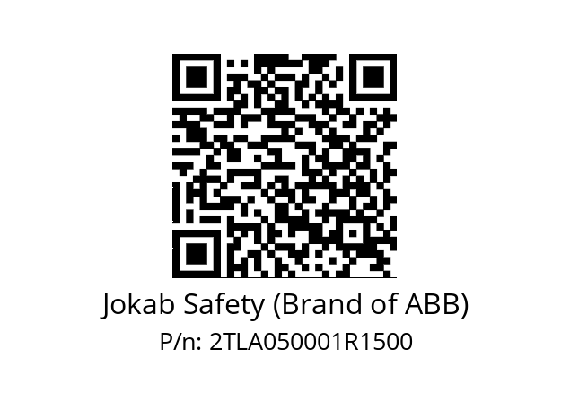   Jokab Safety (Brand of ABB) 2TLA050001R1500