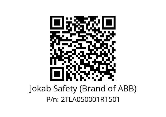   Jokab Safety (Brand of ABB) 2TLA050001R1501