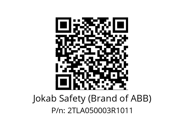   Jokab Safety (Brand of ABB) 2TLA050003R1011