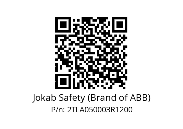   Jokab Safety (Brand of ABB) 2TLA050003R1200