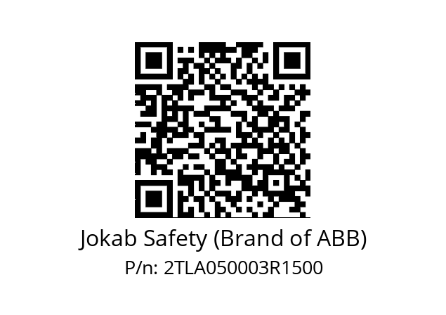   Jokab Safety (Brand of ABB) 2TLA050003R1500