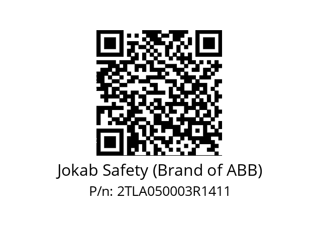   Jokab Safety (Brand of ABB) 2TLA050003R1411