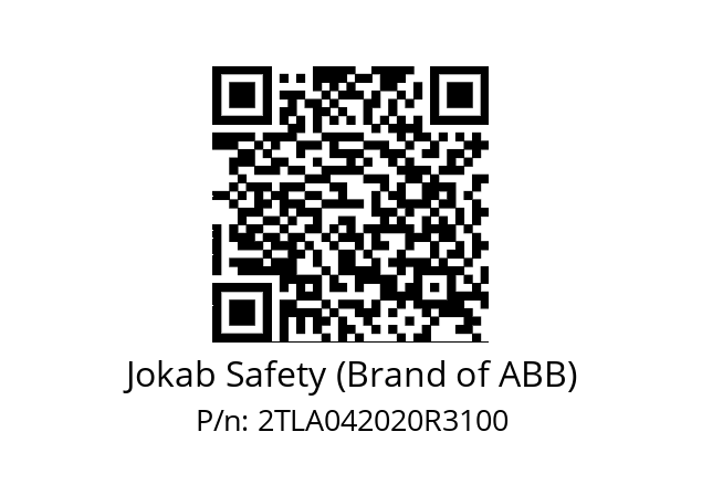   Jokab Safety (Brand of ABB) 2TLA042020R3100