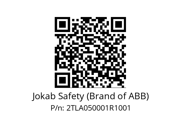   Jokab Safety (Brand of ABB) 2TLA050001R1001