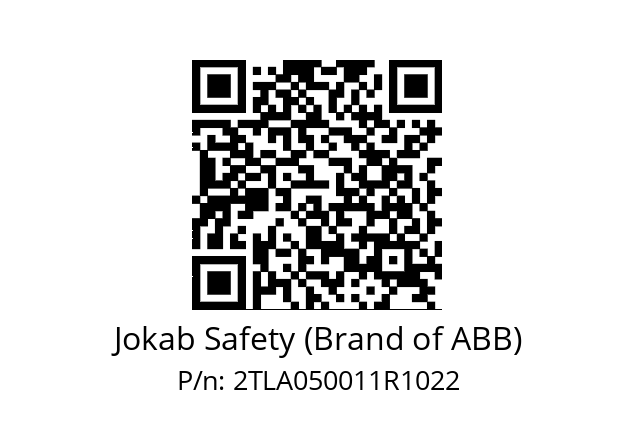   Jokab Safety (Brand of ABB) 2TLA050011R1022