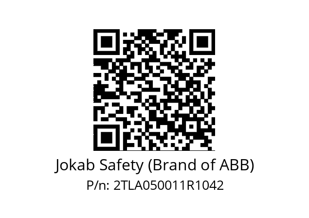   Jokab Safety (Brand of ABB) 2TLA050011R1042