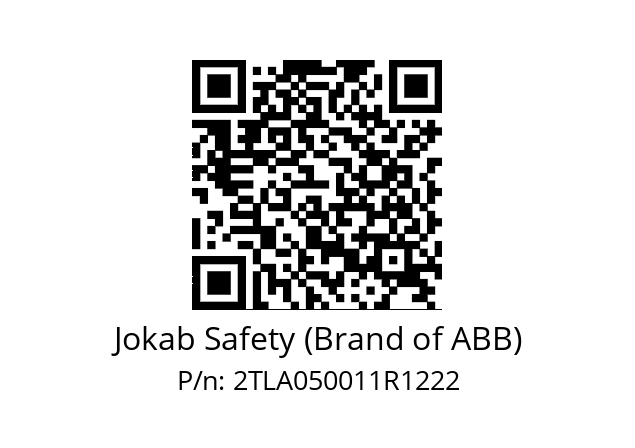   Jokab Safety (Brand of ABB) 2TLA050011R1222