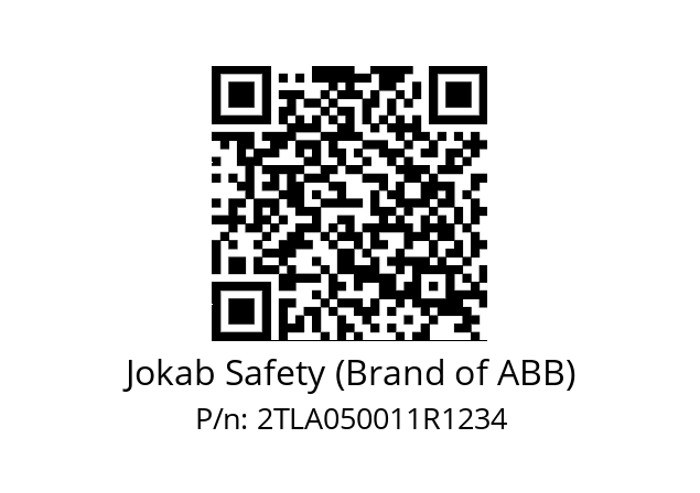   Jokab Safety (Brand of ABB) 2TLA050011R1234