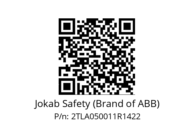   Jokab Safety (Brand of ABB) 2TLA050011R1422