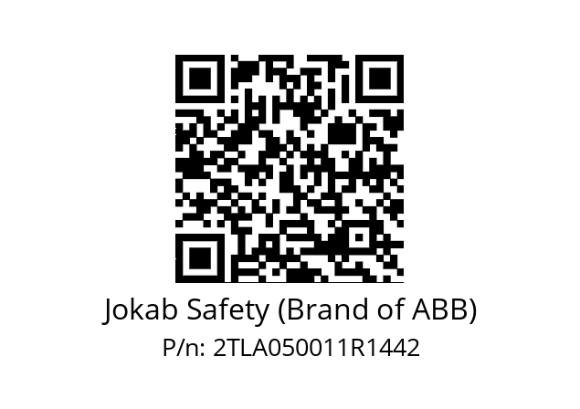   Jokab Safety (Brand of ABB) 2TLA050011R1442