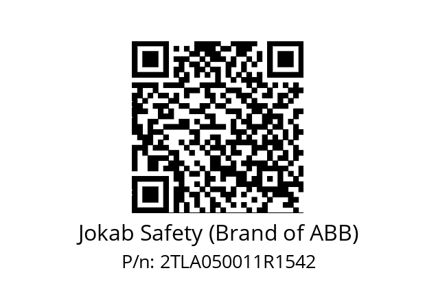   Jokab Safety (Brand of ABB) 2TLA050011R1542