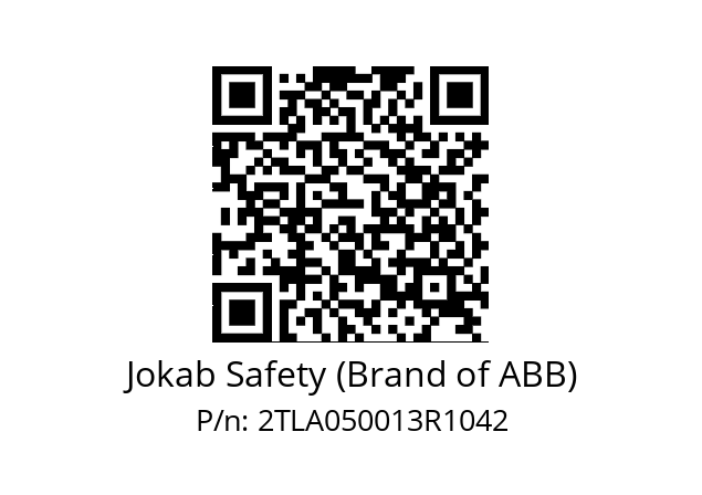   Jokab Safety (Brand of ABB) 2TLA050013R1042