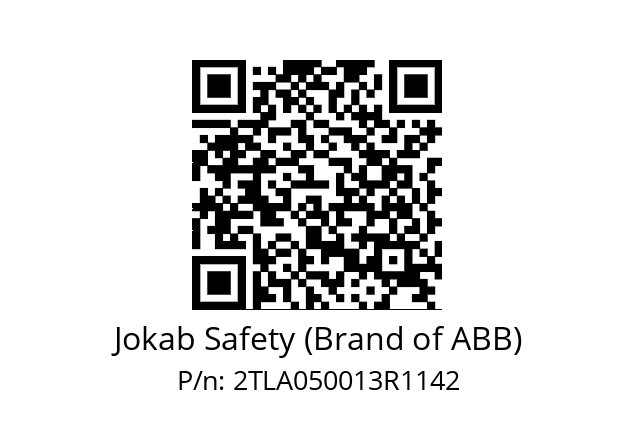   Jokab Safety (Brand of ABB) 2TLA050013R1142