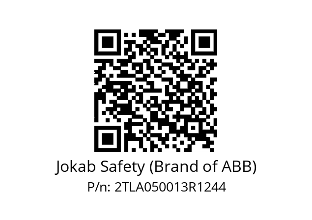   Jokab Safety (Brand of ABB) 2TLA050013R1244