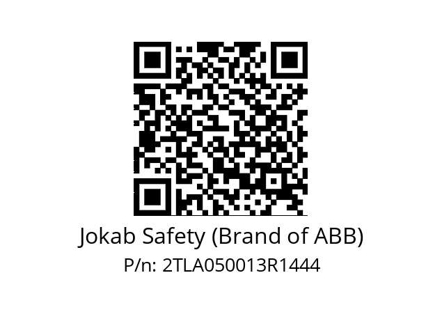   Jokab Safety (Brand of ABB) 2TLA050013R1444