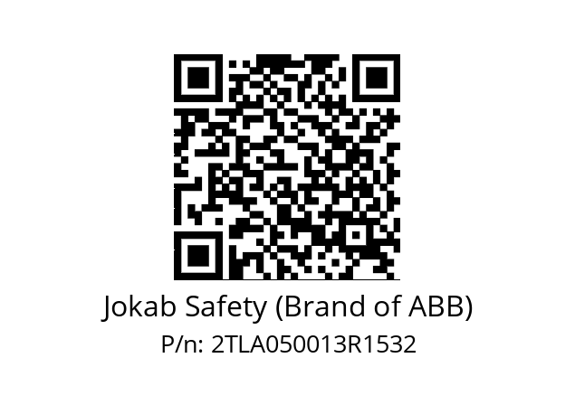   Jokab Safety (Brand of ABB) 2TLA050013R1532