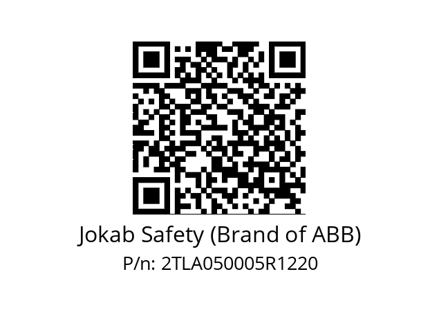   Jokab Safety (Brand of ABB) 2TLA050005R1220