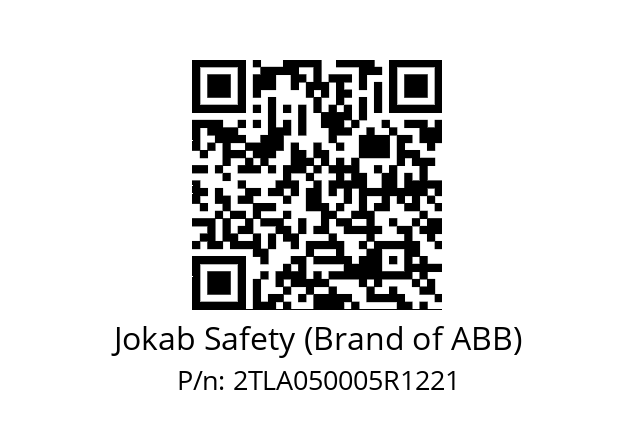   Jokab Safety (Brand of ABB) 2TLA050005R1221