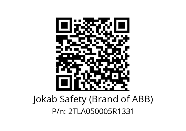   Jokab Safety (Brand of ABB) 2TLA050005R1331