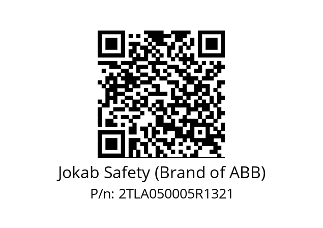   Jokab Safety (Brand of ABB) 2TLA050005R1321